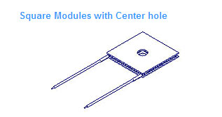 TEC1-07103 Module: Peltier 8,5V 3,3A 30x30x4,7mm 18W Mat: Al2O3 16AWG  STONECOLD : : Autres